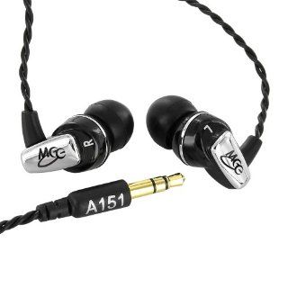MEElectronics A151 BK Balanced Armature In Ear Headphones for iPod, iPhone, /CD/DVD Players (Black) Electronics