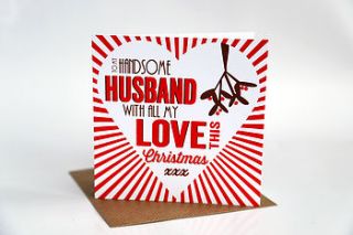 husband christmas card by allihopa