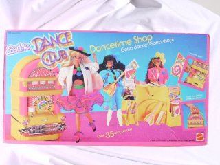 Barbie Dance Club Dancetime Shop Playset (1989) Toys & Games