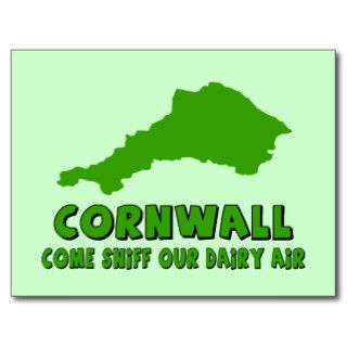 Funny Cornwall Postcard