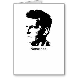 Wittgenstein's Charm Greeting Cards
