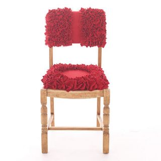 red petal occasional chair by lockwood design