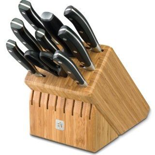 Victorinox Forged 10 Piece Knife Block Set Wood Handle Knife Kitchen & Dining