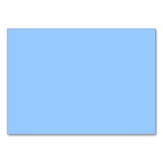 Plain Light Blue Background. Business Cards