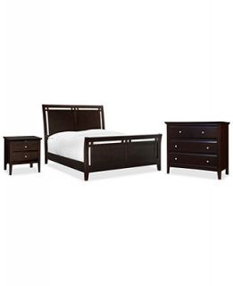 Edgewater 3 Pc. Set (Queen Bed, 4 Drawer Chest & Nightstand)   Furniture