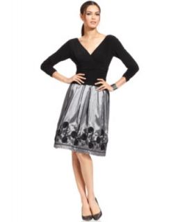 Jessica Howard Lace Empire Waist Dress   Dresses   Women