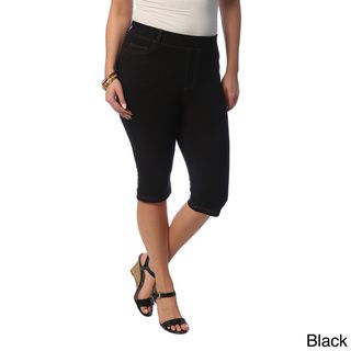 La Cera Women's Plus Size Bermuda Shorts La Cera Pants & Jeans