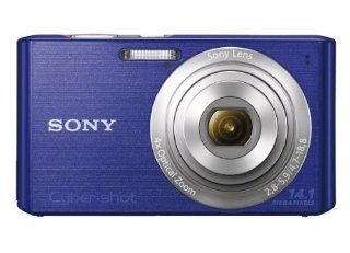 Sony Cyber shot DSC W610 14.1 MP Digital Camera with 4x Optical Zoom and 2.7 Inch LCD (Blue) (2012 Model)  Point And Shoot Digital Cameras  Camera & Photo