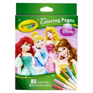 Crayola Mini Coloring Pages Disney Princess