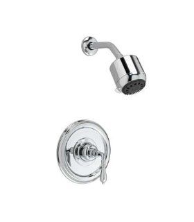 Jado 853/451/144 Classic/Victorian/Colonial Pressure Balance Shower Set, Straight Lever, Brushed Nickel   Bathtub And Showerhead Faucet Systems  