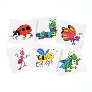 Insect Temporary Tattoos (Approx 144 Pcs) Toys & Games