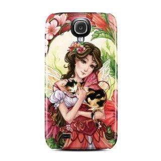 Hibiscus Fairy Design Clip on Hard Case Cover for Samsung Galaxy S4 GT i9500 SGH i337 Cell Phone Cell Phones & Accessories