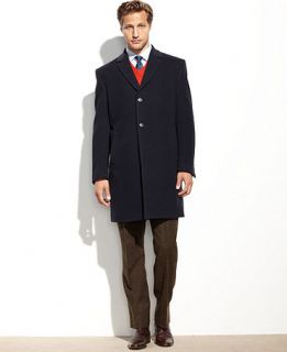 Tommy Hilfiger Barnes Cashmere Blend Overcoat Trim Fit   Coats & Jackets   Men