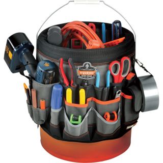 Ergodyne Arsenal 56-Pocket Bucket Organizer, Model# 5860  Tool Bags   Belts
