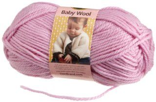 Lion Brand Yarn 823 143I Baby Wool Yarn, Orchid
