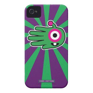 Green Friendly Alien Baby Tooth iPhone 4 Case