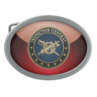 [300] Inspector General [Special Edition] Oval Belt Buckles