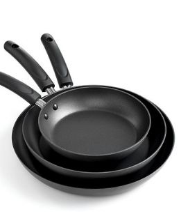 Martha Stewart Collection Hard Anodized 8, 10 & 12 Fry Pan Set   Cookware   Kitchen