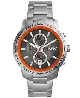 Michael Kors Mens Chronograph Granger Stainless Steel Bracelet Watch 45mm MK8341   Watches   Jewelry & Watches