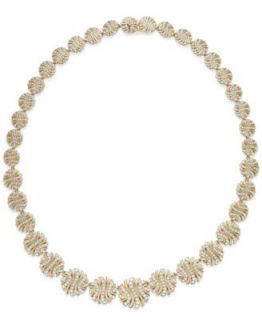Eliot Danori 18k Gold Plated Crystal Eclipse Bracelet   Fashion Jewelry   Jewelry & Watches