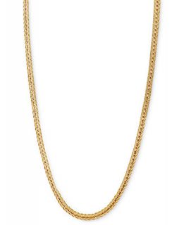 14k Gold Necklace, 18 24 Foxtail Chain   Necklaces   Jewelry & Watches
