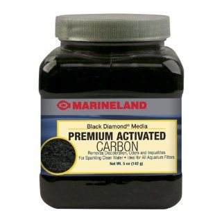 Marineland PA0370 Black Diamond Activated Carbon, 5 Ounce, 142 Gram  Aquarium Filter Accessories 