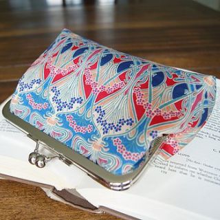 liberty ianthe clutch bag   choice of colours by catfishhh