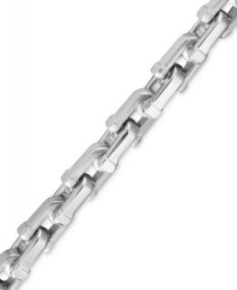 Mens Stainless Steel Bracelet, Anchor Link   Bracelets   Jewelry & Watches