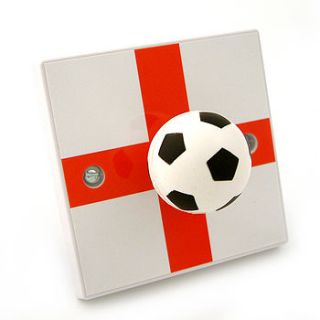 st george cross flag football light switches by candy queen designs