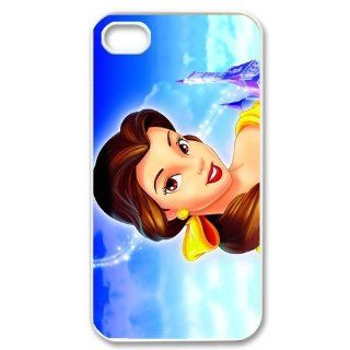 Personalized Beauty and the Beast Protective Snap on Cover Case for iPhone 4/4S BATB136 Cell Phones & Accessories