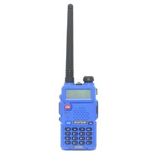 BAOFENG UV 5R Dual Band Model VHF/UHF 136 174&400 480Mhz Upgraded Handheld Radio(BLUE)  Frs Two Way Radios 
