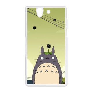 Anime My Neighbor Totoro Sony Xperia Z Case Durable Sony Xperia Z Case Cell Phones & Accessories