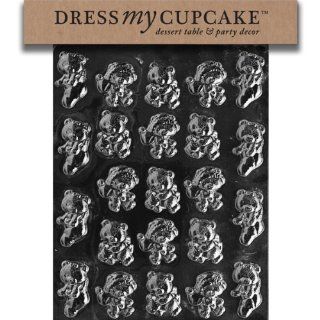 Dress My Cupcake DMCC134SET Chocolate Candy Mold, Assorted Bears, Set of 6 Kitchen & Dining