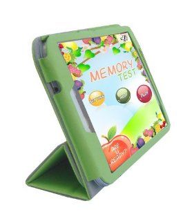 HappyZone PU Leather Case Cover with Build in Stand For Samsung Galaxy Tab 3 (SM T310) 8.0 INCH Tablet   Green Computers & Accessories