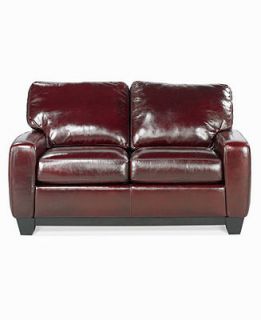 Hampton Leather Sofa Bed, Full Sleeper 71W x 41D x 38H   Furniture