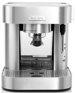 Krups XP601050 Espresso Maker, Mechanical 15 Bar Pump   Coffee, Tea & Espresso   Kitchen
