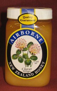 Airborne Clover Creamed Honey  Grocery & Gourmet Food