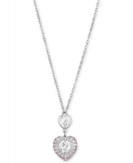 Swarovski Earrings, Crystal Pave Heart Stud   Fashion Jewelry   Jewelry & Watches