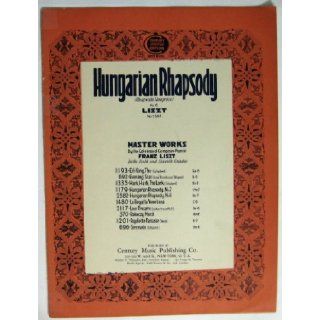 Hungarian Rhapsody No. 6 Books