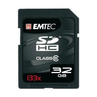 EMTEC 32 GB 133x High Speed SD Memory Card Class 6 Electronics