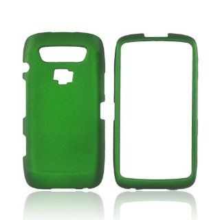 BlackBerry Storm 3 9570 Rubberized Shield Hard Case   Green Cell Phones & Accessories