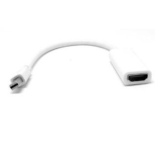 Generic Mini Displayport to HDMI Adapter Converter Compatible for Apple MacBook Color White Computers & Accessories