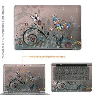 Decal Skin Sticker for Acer Aspire S3 with 13.3" screen case cover Aspire_S3 131 Computers & Accessories