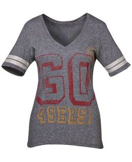 Junkfood Womens San Francisco 49ers Tailgate T Shirt   Sports Fan Shop By Lids   Men