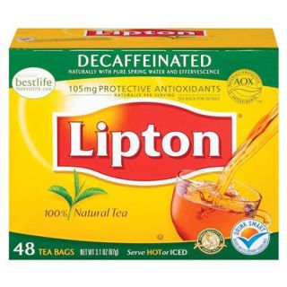 Lipton Naturally Decaffeinated Tea, 40 Bags