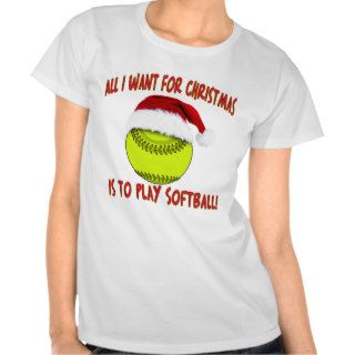 softball santa shirts