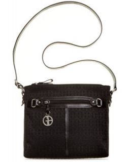 Giani Bernini Glazed Leather Crossbody   Handbags & Accessories
