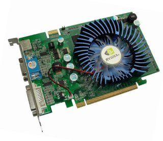 nVIDIA Geforce 8600GT 8600 GT 1GB 1024MB DDR2 540MHZ 128 bit PCI E 16X Video Card DVI/HDTV/TV Out/CRT/VGA/s video Support SLI Computers & Accessories