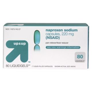 Up & Up Naproxen Sodium Liquidgels 80 ct.
