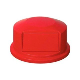 Box Partners RUB127D 55 Gallon Brute Container Domed Lid  Red Health & Personal Care